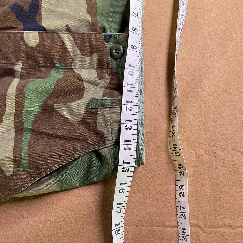 US Army BDU Pants Mens Small Regular Woodland Camo Cargo ColdWeather Combat - Picture 6 of 7